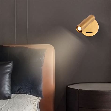 ZEROUNO wall Mounted Bedside Reading Lamp LED Wall Light indoor Hotel Guest Room bed room ...