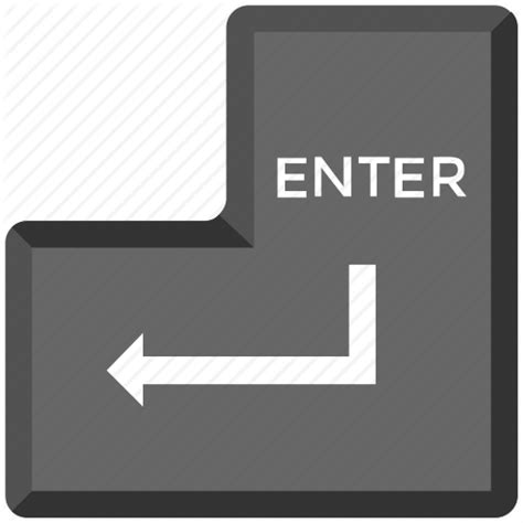 Enter Button Icon at Vectorified.com | Collection of Enter Button Icon free for personal use