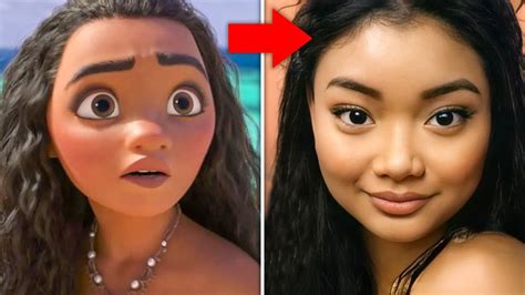 10 MOANA CHARACTERS IN REAL LIFE - YouTube