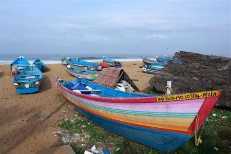 Kerala Fishing boat editorial photography. Image of kerala - 124791922