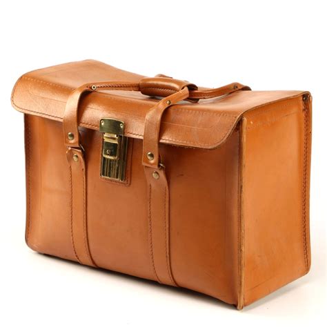 Vintage Leather Travel Bag | EBTH