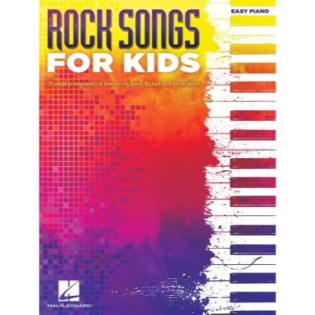 Rock Songs for Kids Easy Piano – Kingdom Music