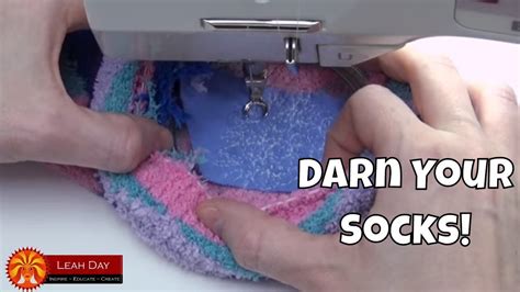 How to Darn Your Socks! Clothing Repair and Sewing Tutorial Repair Clothes, Upcycle Clothes ...