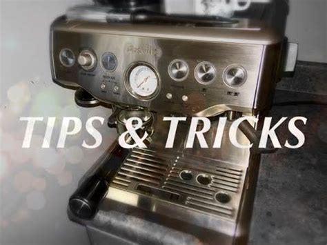 Breville barista express tips tricks and basic latte art – Artofit