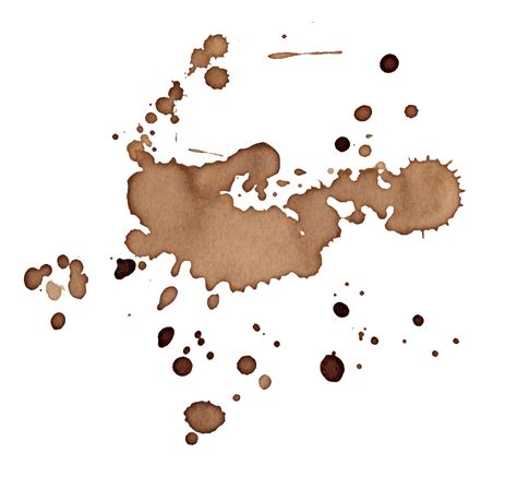 16 Coffee Stains Splatter (PNG Transparent) Vol. 2 | OnlyGFX.com