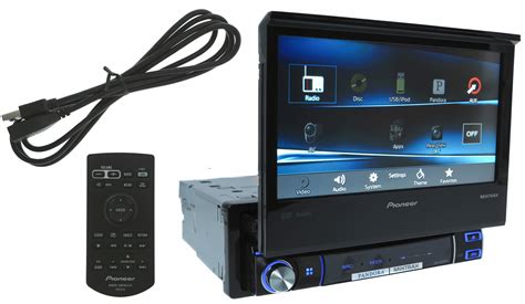 PIONEER AVH-X6500DVD +3YR WARANTY CAR STEREO FLIP OUT TOUCH SCREEN CD DVD PLAYER