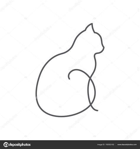 Image result for one line cat | Animal line drawings, Line art drawings, Simple line drawings