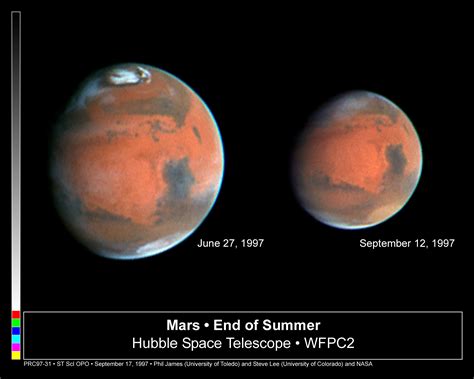 Mars After the Mars Global Surveyor's Arrival | HubbleSite