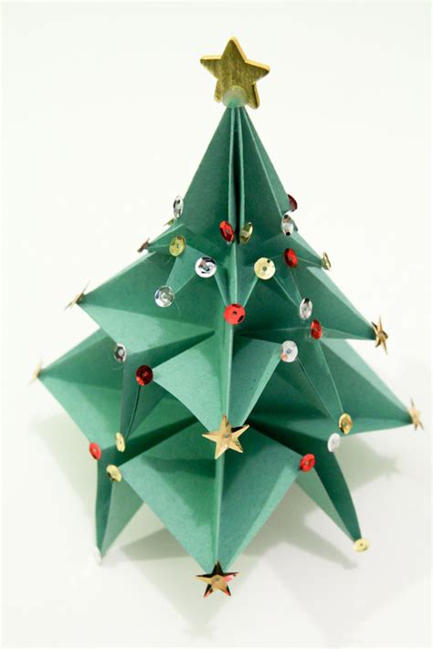 Origami Christmas Tree · An Origami Tree · Origami on Cut Out + Keep