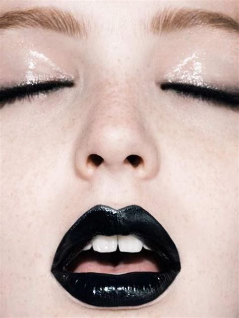 20+ Awesome Black Lip Makeup Looks Ideas | Black lips makeup, Makeup, Artistry makeup