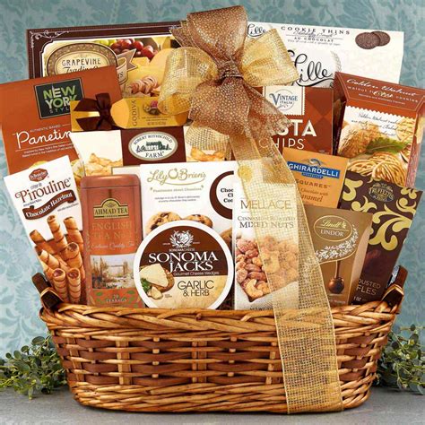 Wine Country Food Baskets Bon Appetit Gourmet Food Basket | Gourmet Food Baskets | Gifts & Food ...