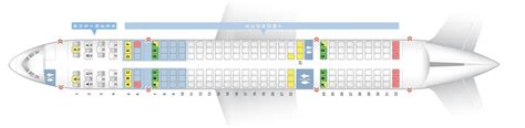 Seat map Boeing 757-200 Aer Lingus. Best seats in plane