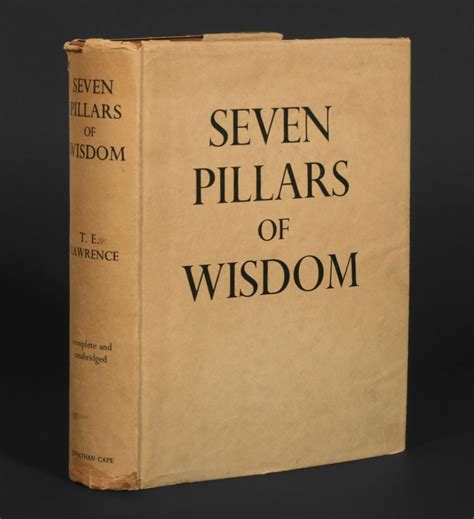 Seven Pillars of Wisdom | T. e. Lawrence | 1st Edition