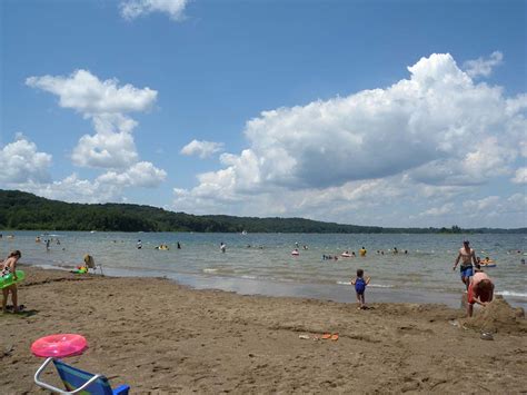 Enjoy yourself at Patoka Lake Beach - Patoka Lake State Park