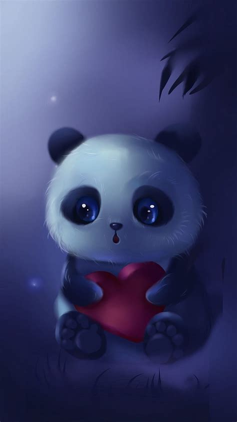 Cute panda, Blue Panda HD phone wallpaper | Pxfuel