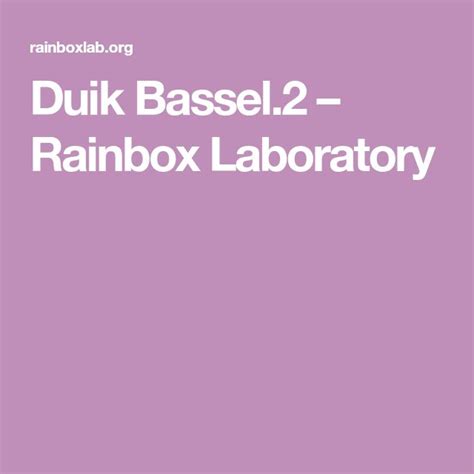 Duik Bassel.2 – Rainbox Laboratory | Cool animations, Animation tools, Game engine