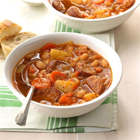 Hearty Sausage Soup Recipe | Taste of Home