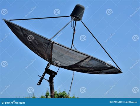 Communications Equipment Satellite Stock Photo - Image of background ...