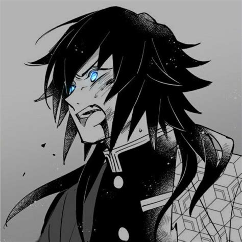 Tomioka Giyuu - Edit | Anime demon, Slayer anime, Anime monochrome