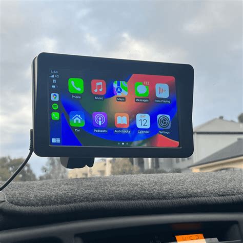 Universal Touchscreen Car Display | Apple CarPlay & Android Auto – Outdoor Tool Box