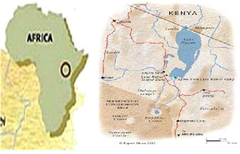 Lake Natron Map