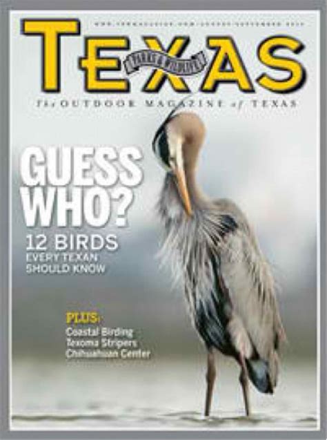 Texas Parks & Wildlife Magazine Subscription | Magsstore