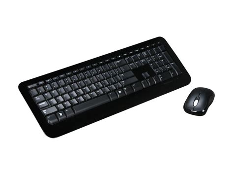 Microsoft Desktop 800 2LF-00001 Black RF Wireless Keyboard & Mouse - Newegg.com