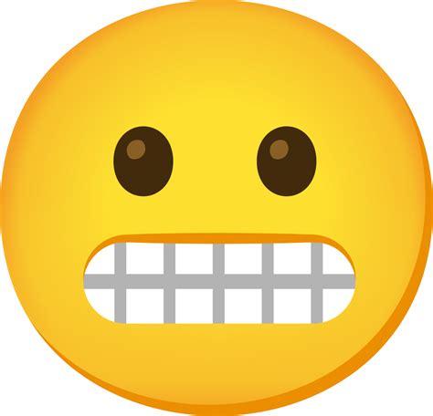 "grimacing face" Emoji - Download for free – Iconduck