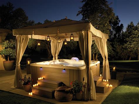 Valentine's night... | Hot tub outdoor, Hot tub backyard, Dream house