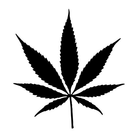 Cannabis Leaf Drawing - Weed Marijuana Drawings Kissclipart | Digimoncardo