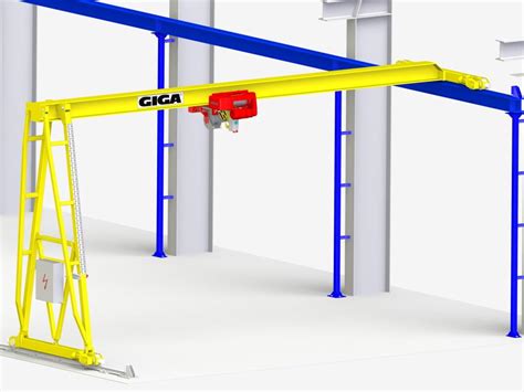 Gantry and Semi Gantry Cranes - GIGA - cranes and hoists