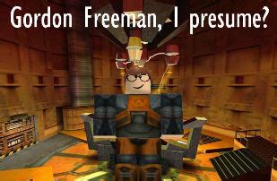 Gordon Freeman meets ROBLOX by Luke-MS on DeviantArt