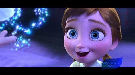 Frozen Movie - Baby Elsa and Anna Playing with Olaf - Second Scene - YouTube