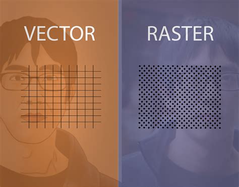 VECTOR VS RASTER on Behance