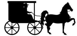 Amish Buggy Silhouette at GetDrawings | Free download