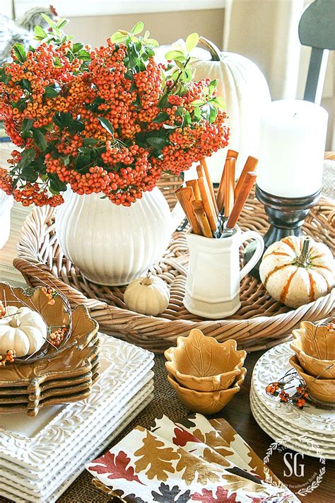 10 TIPS FOR SETTING A BEAUTIFUL FALL HARVEST TABLE - StoneGable