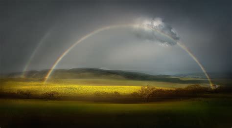 Rainbow Rain HD Wallpaper, HD Nature 4K Wallpapers, Images and Background - Wallpapers Den