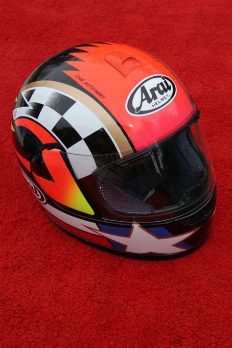 Find Arai Quantum Kevin Schwantz 1992 race replica helmet XL in ...