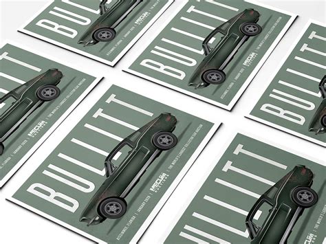 Bullitt Poster :: Behance