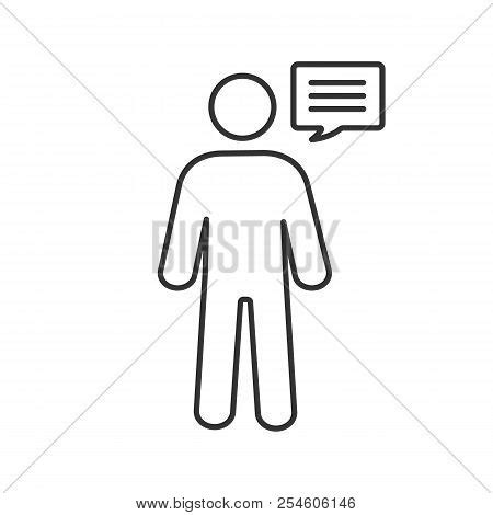 Man Speech Bubble Vector & Photo (Free Trial) | Bigstock