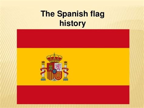 Spanish flag History