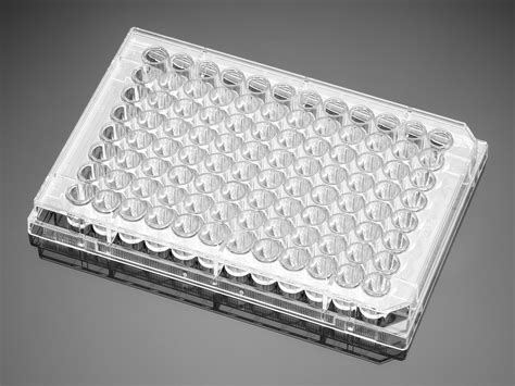 351172 | Falcon® 96-well Clear Flat Bottom Not Treated Cell Culture Microplate, with Lid ...