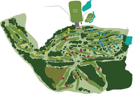 A Map Of The Golf Course At Conisto Ridge - vrogue.co