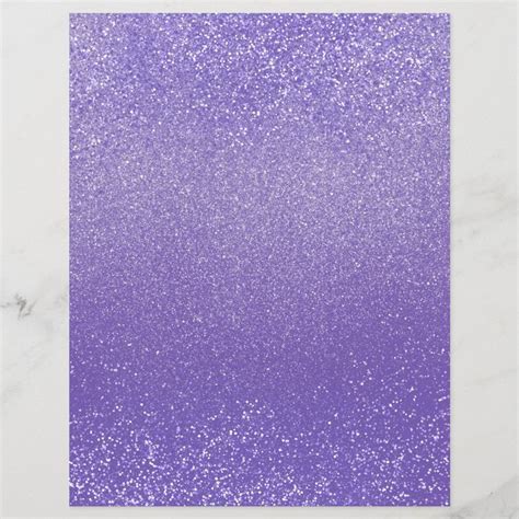 Purple Shimmer Glitter Dust Scrapbook Paper | Zazzle | Purple scrapbook ...