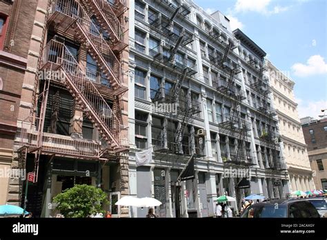 USA,New York, Greene Street, Soho Stock Photo - Alamy