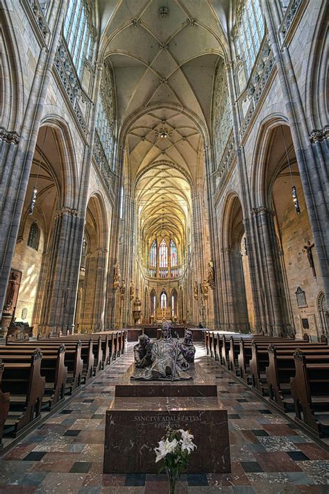 St. Vitus Cathedral in Prague, Czech Republic Photograph by James Byard - Fine Art America