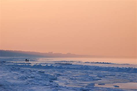 Jurmala beach in the winter - a photo on Flickriver