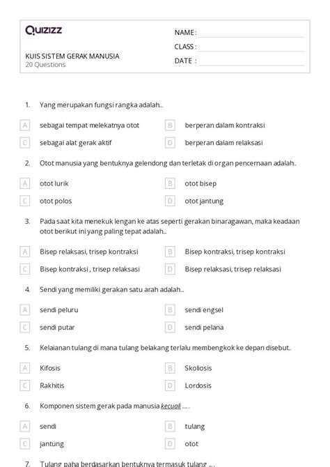 Detail Gambar Sistem Gerak Manusia Lengkap Koleksi No - vrogue.co