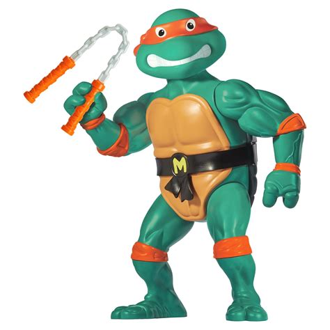 TMNT 12” Classic Michelangelo Giant Action Figure - Collectible TMNT ...