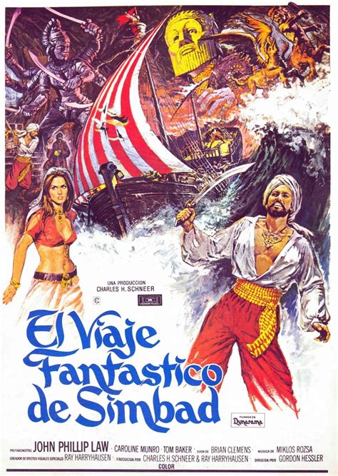 Bloody Pit of Rod: GOLDEN VOYAGE OF SINBAD (1973) - images and poster art